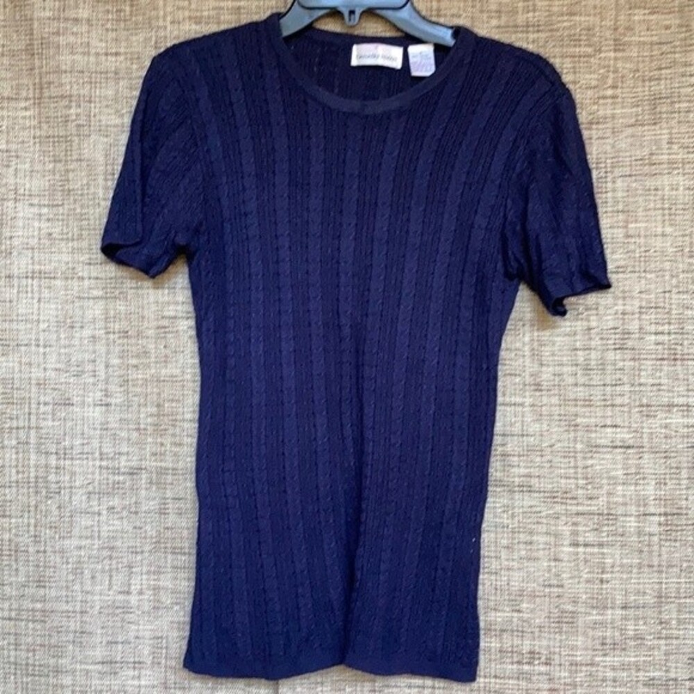 Dana Buchman rayon tee top